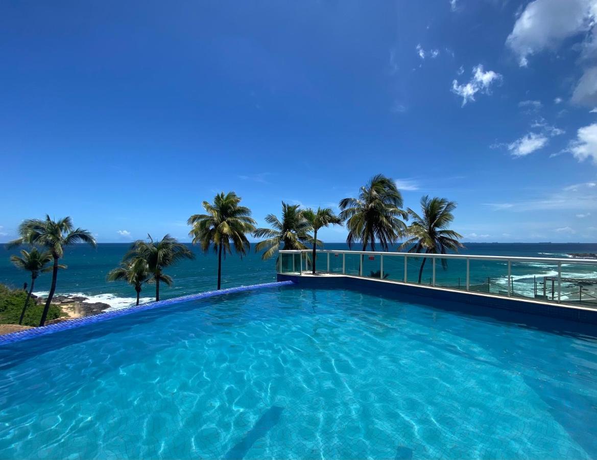 Luxuoso Apartamento Vista Mar - Barra Ondina Salvador Buitenkant foto